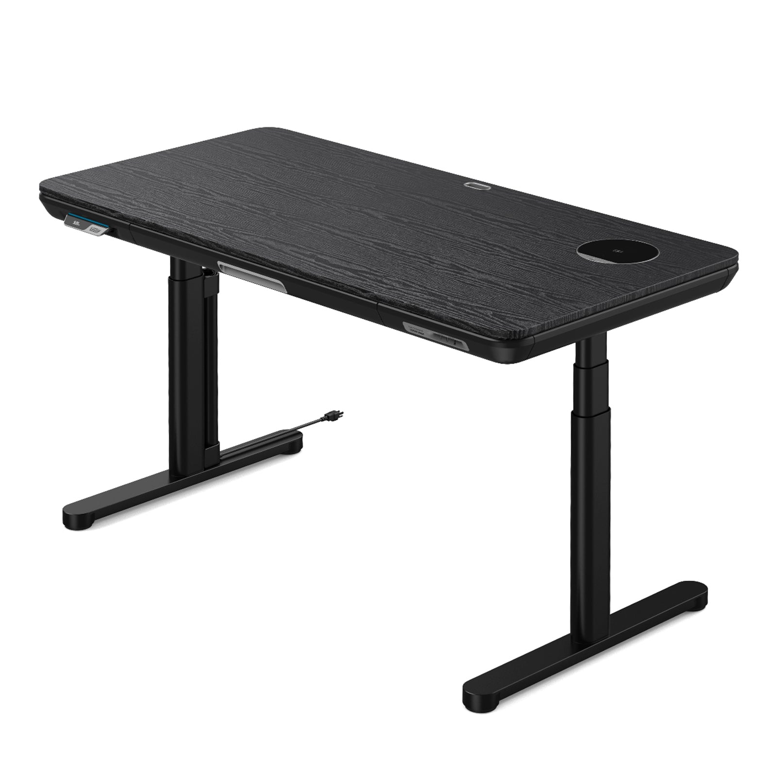 ErgoFx Adjustable Height Standing Desk With Black Desktop